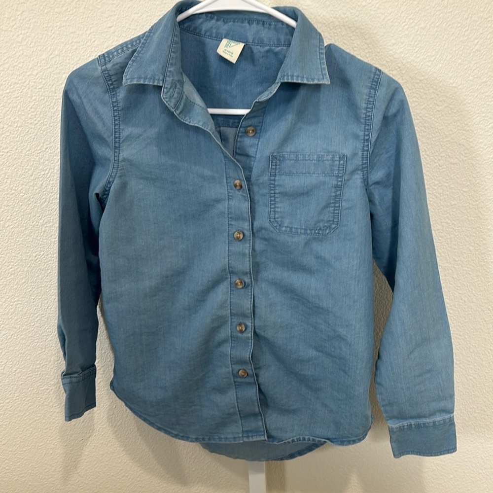 There Abouts Denim Style Longsleeve Shirt